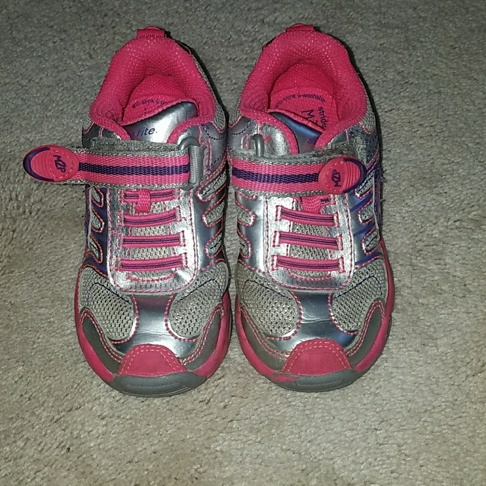 Toddler Girls Stride Rite Sneakers, sz 8.5 m